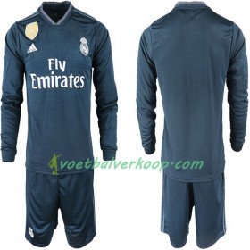 Real Madrid Kind Uittenue 2018/2019 Lange Mouw